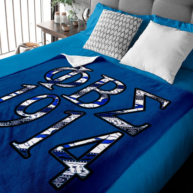 Sigma 1914 Stripe Design - Phi Beta Sigma Crossing Gifts - Baby Blankets — Baby Blankets