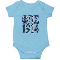 Sigma 1914 Stripe Design - Phi Beta Sigma Crossing Gifts - Onesies