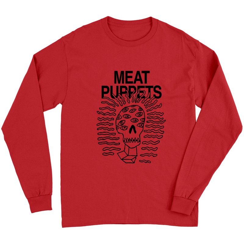 Meat Puppets Rock Alternative Music Long Sleeves Top — T-shirts pour hommes