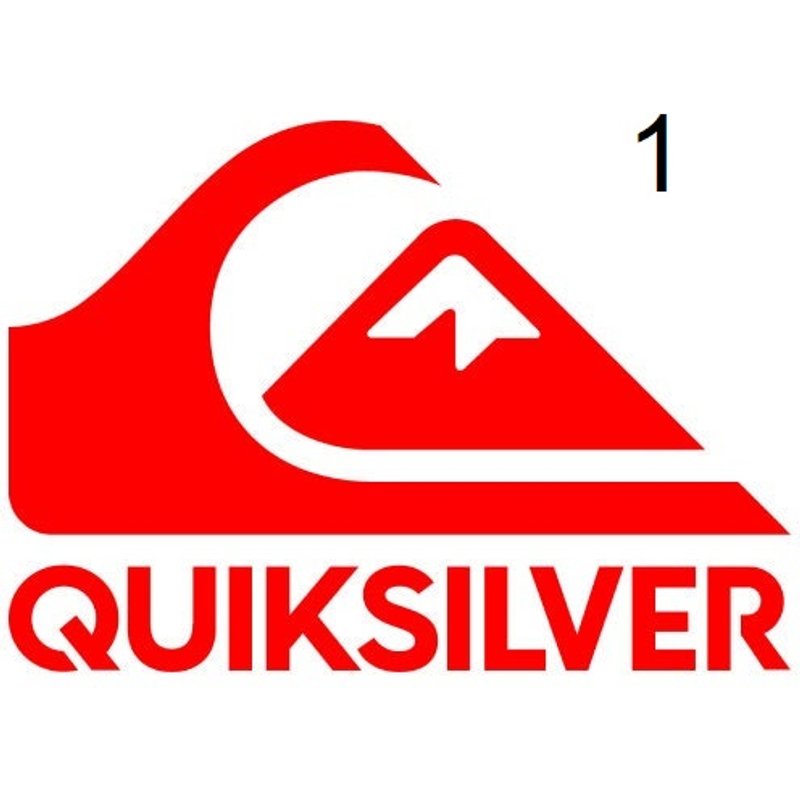 Quicksilver Vinyl Window Sticker — Stickers & Decals