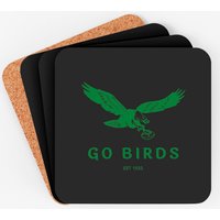Go Birds Vintage Eagles Unisex Coasters