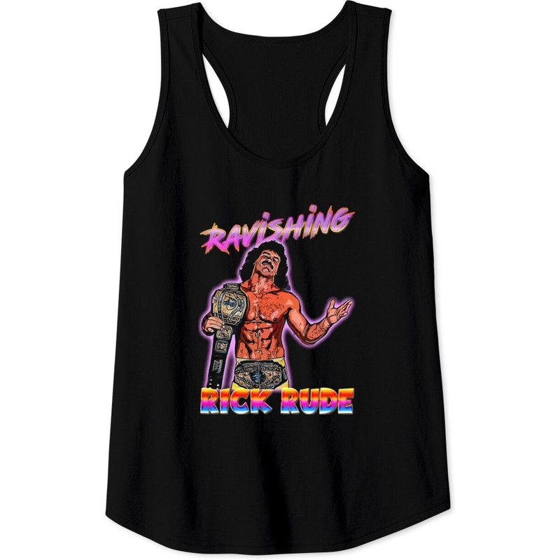 Ravishing Rick Rude Tank Tops - Wrestling Tank Tops — T-shirts pour hommes
