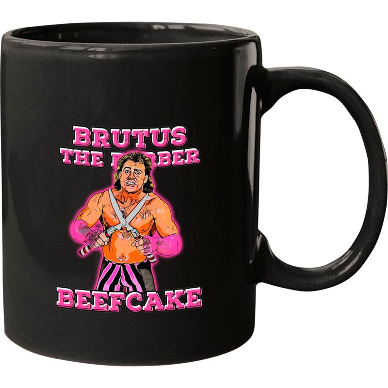 Brutus The Barber Beefcake Mugs 80s Wrestling Mugs — Tasses et gobelets