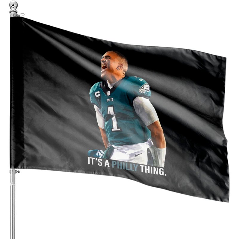 It's A Philly Thing: Jalen Hurts House Flags — Drapeaux décoratifs