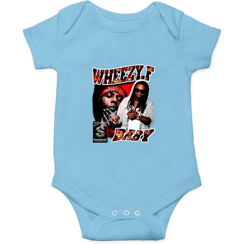Lil Wayne Weezy F Baby Hip Hop Vintage Onesies — Bodys bébé