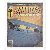 Beastie Boys Sabotage Stickers — Stickers & Decals