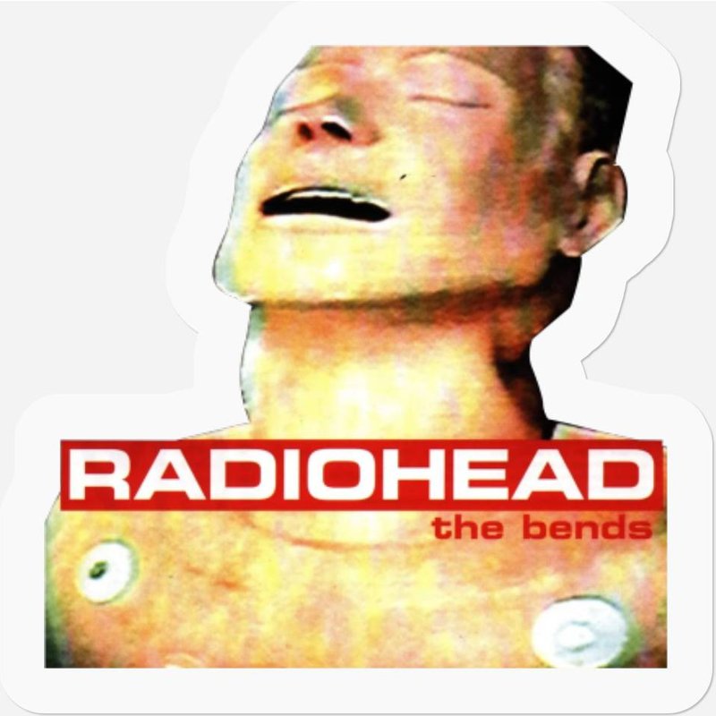 Radiohead The Bends Unisex Stickers — Autocollants et stickers