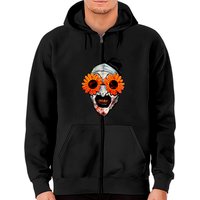 Art The Clown Terrifier 2 Sunflower Sunglasses Zip Hoodies — Sweats à capuche pour hommes