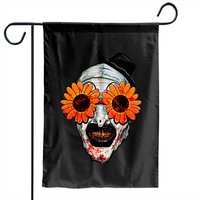 Art The Clown Terrifier 2 Sunflower Sunglasses Garden Flags — Drapeaux décoratifs