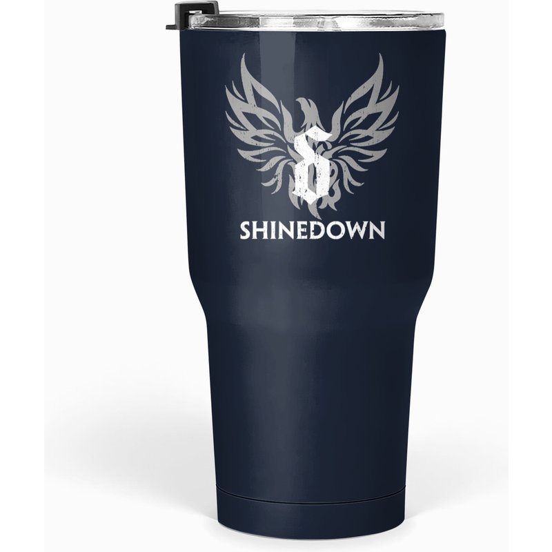 Black And White Shinedowns Memes Kostüm Rockmusik Tumblers 30 Oz — Tasses et gobelets