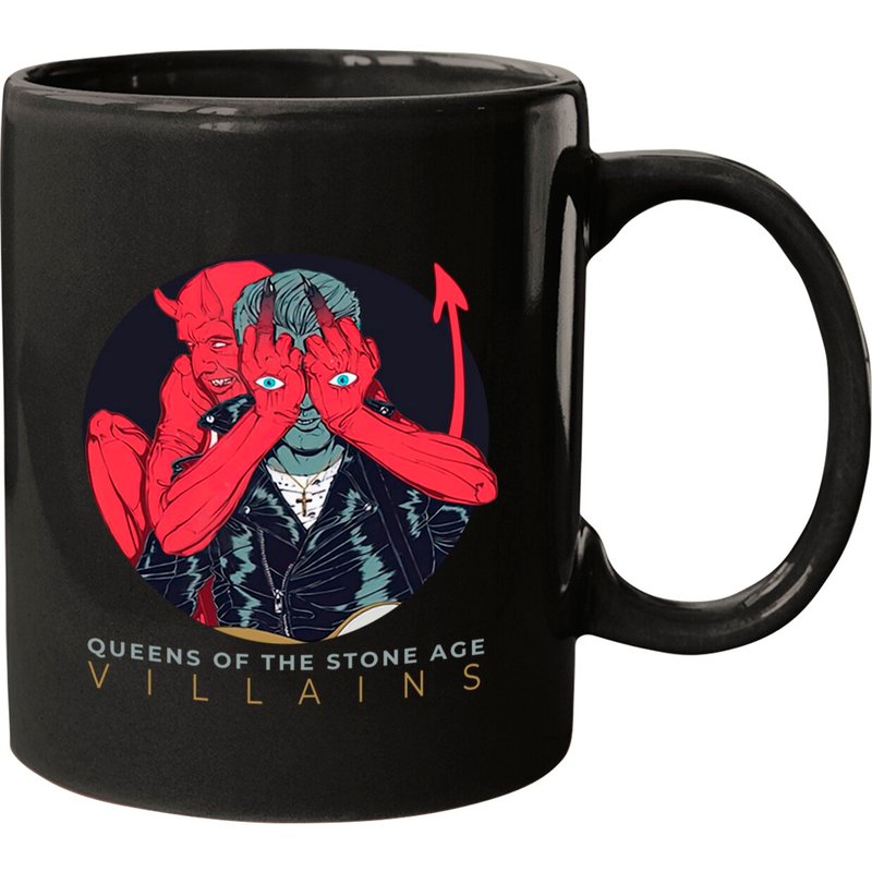 Queens Of The Stone Age Unisex Mugs: Villains (album) — Tasses et gobelets