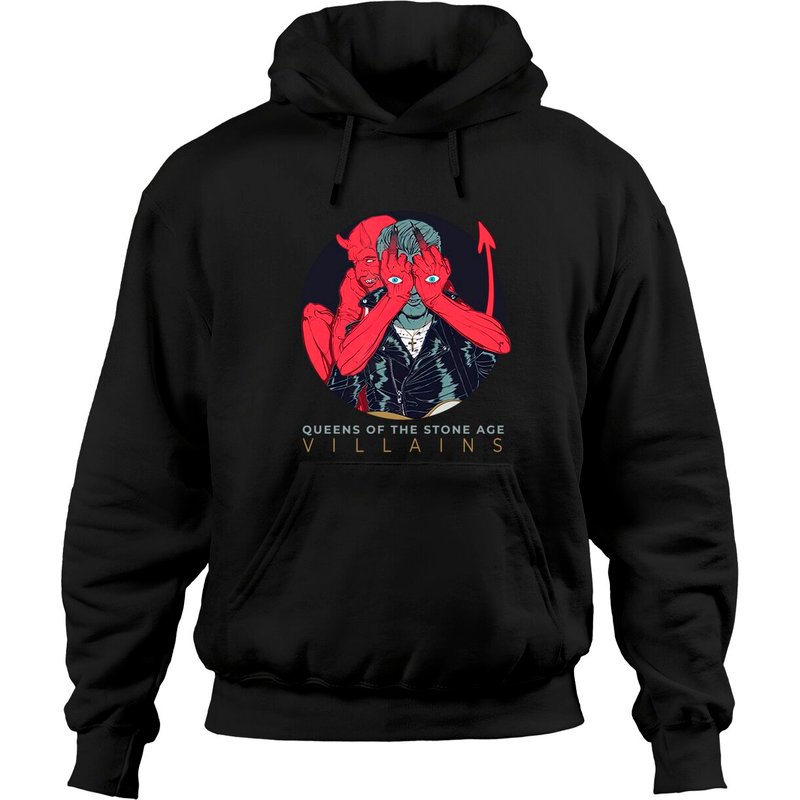 Queens Of The Stone Age Unisex Hoodies: Villains (album) — Sweats à capuche pour hommes