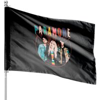 Vintage Paramore Riot House Flags - 2023 Tour Dates Edition — Drapeaux décoratifs