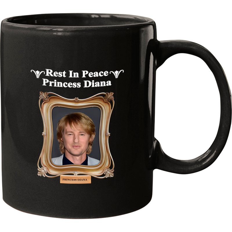 Rest In Peace Princess Diana Owen Wilson Mugs — Mugs & Tumblers