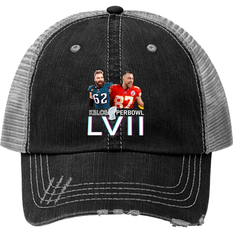 Kelce-per Bowl Lvii Trucker Hats