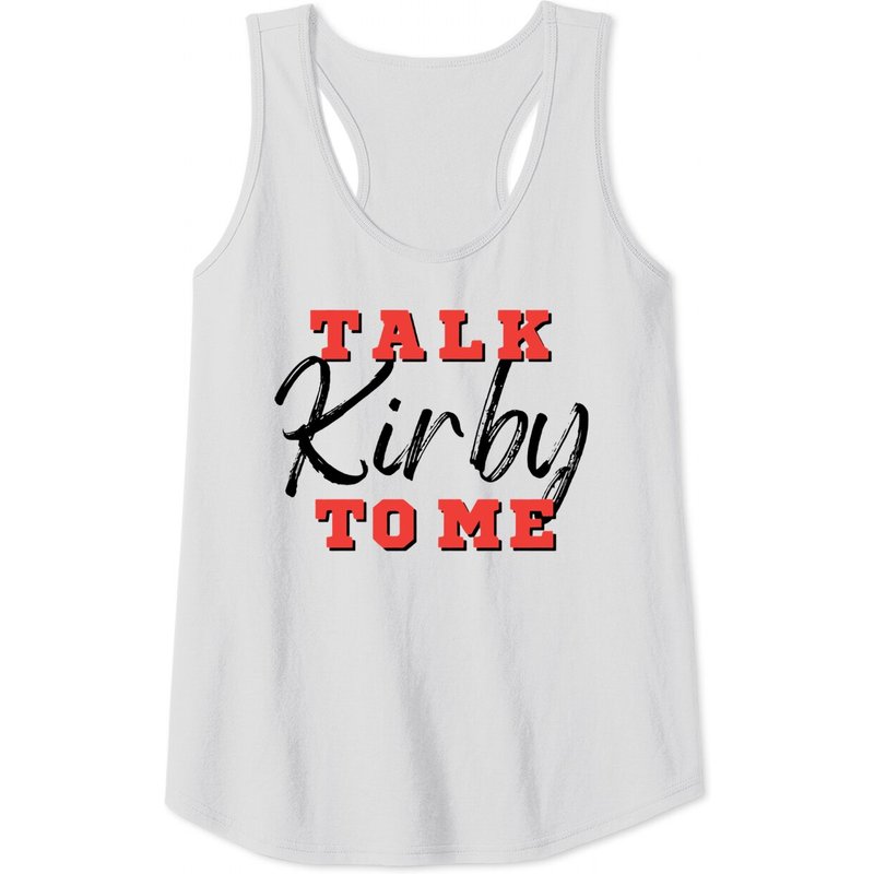 Georgia Tank Tops - Custom Talk Kirby To Me Tank Tops — T-shirts pour hommes
