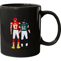 Travis And Jason Kelce Back-to - Kelce Brothers Mugs