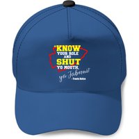 Know Your Role And Shut Yo Mouth Ya Jabroni! Travis Kelce Baseball Caps — Casquette de baseball