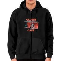 Terrifier Clown Cafe Zip Hoodies