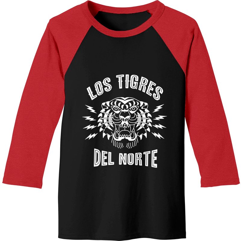 Los Tigres Del Norte Mexican Baseball Tees — T-shirts pour hommes