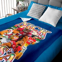 Nick Bosa Vintage Style 90s / San Fransisco Football Team Baby Blankets