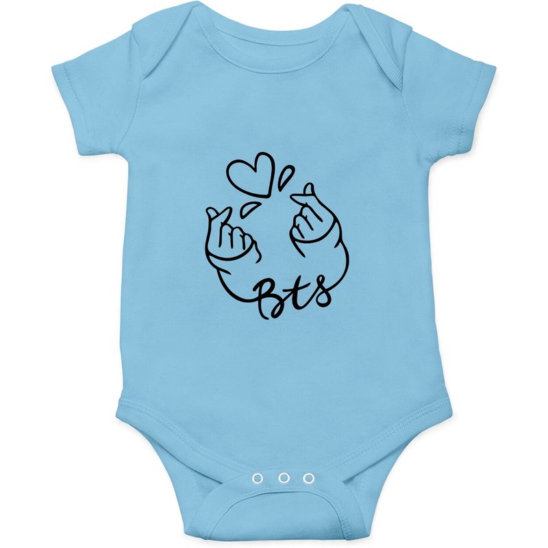 Bts Logo Onesies - Group And Love Designs — Bodys bébé