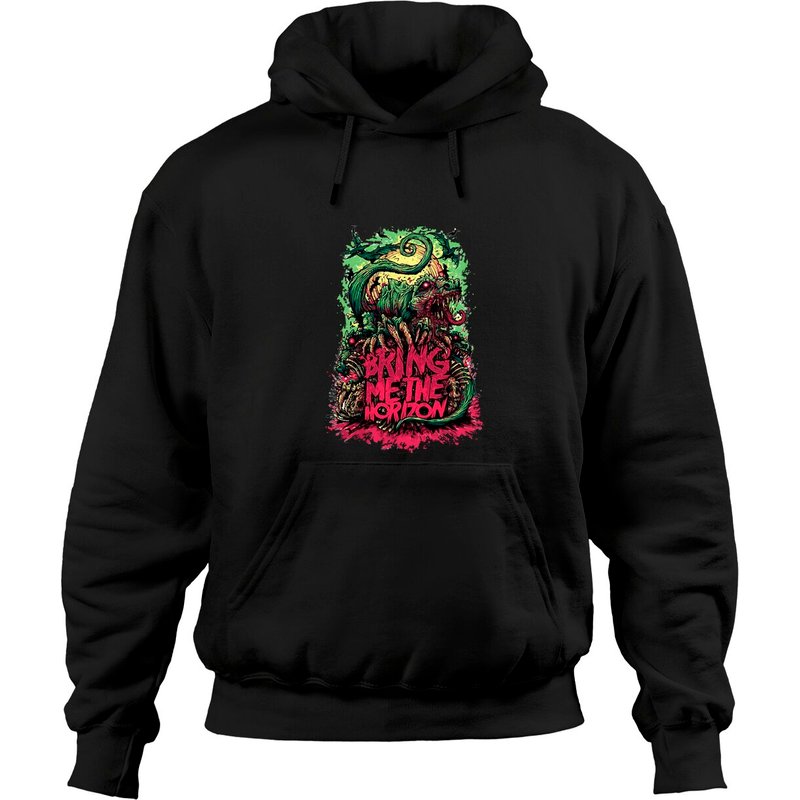 Bring Me The Horizon Devil Dinosaur Hoodies, Bring Me The Horizon Hoodies — Sweats à capuche pour hommes