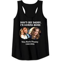 In Memory Of Lisa Marie Presley Tank Tops, Elvis Presley And His Daughter Tank Tops