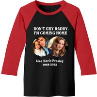 In Memory Of Lisa Marie Presley Baseball Tees, Elvis Presley And His Daughter Baseball Tees