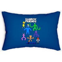 Rainbow Friends Classic Lumbar Pillows, Rainbow Friends Kids Lumbar Pillows