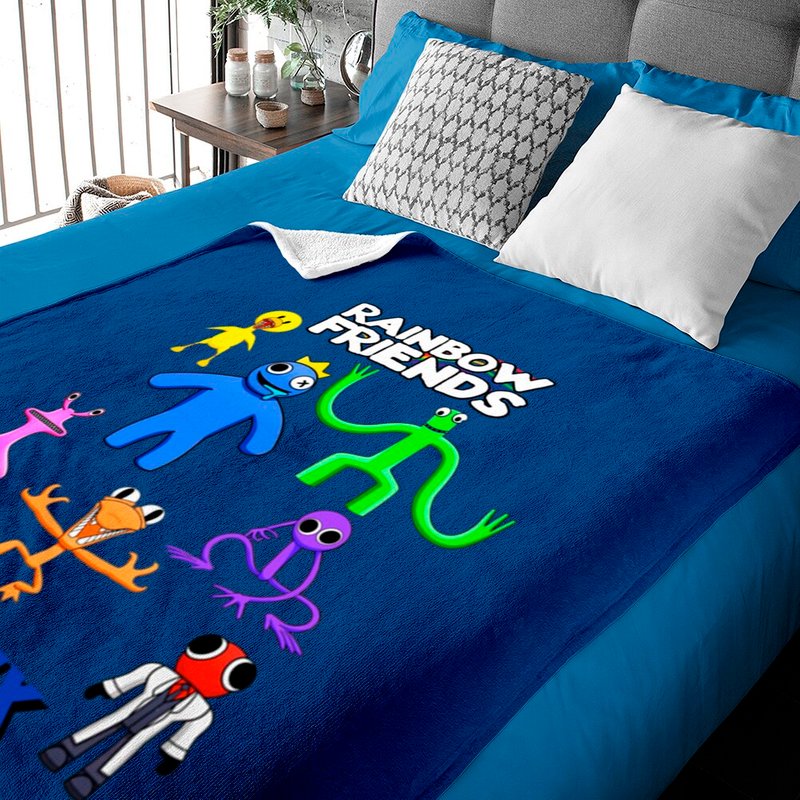 Rainbow Friends Classic Baby Blankets, Rainbow Friends Kids Baby Blankets — Baby Blankets