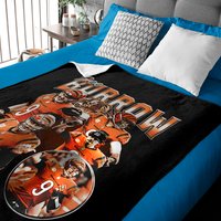 Joe Burrow Baby Blankets Featuring Player Number 9 — Baby Blankets