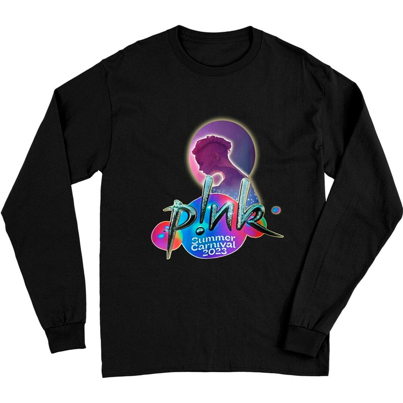 P!nk Summer Carnival Tour 2023 Long Sleeves, Summer Carnival Tour 2023 Long Sleeves — T-shirts pour hommes