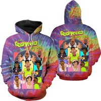 Graffiti 90s Bel-air 3d Printing Classic Hoodie