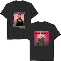 Kane Brown Drunk Or Dreaming Tour Shirt - Concert Merchandise