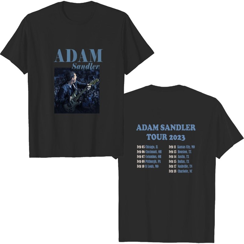 Adam Sandler Tour 2023 Shirt, Adam Sandler 2023 Comedy Tour Shirt — T-shirts pour hommes