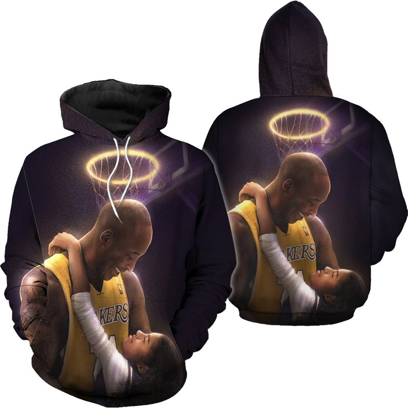 Mamba Kobe Gigi Basketball Superstar Fans 3d Hoodies — Sweats à capuche pour hommes