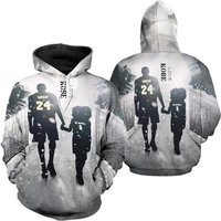 Basketball Superstar Number 8 No 24 3d Hoodies