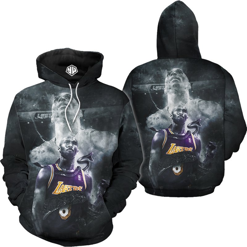 Basketball Superstar Number 8 No. 24 3d Hoodie