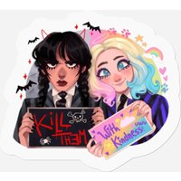 Wednesday Enid Stickers Unisex — Autocollants et stickers