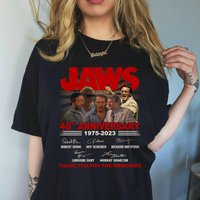 Jaws Vintage 48th Anniversary Movie Shirt — T-shirts pour hommes