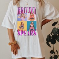 Vintage Britney Spears Tshirt, 90s Britney Spears Shirt