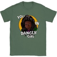 Whoopi Goldberg- You In Danger Girl Classic Unisex Crewneck T-shirt — T-shirts pour hommes