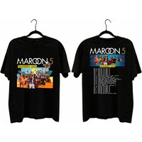 Maroon 5, Maroon 5 Shirt Tour 2023 Gift For Fan — T-shirts pour hommes