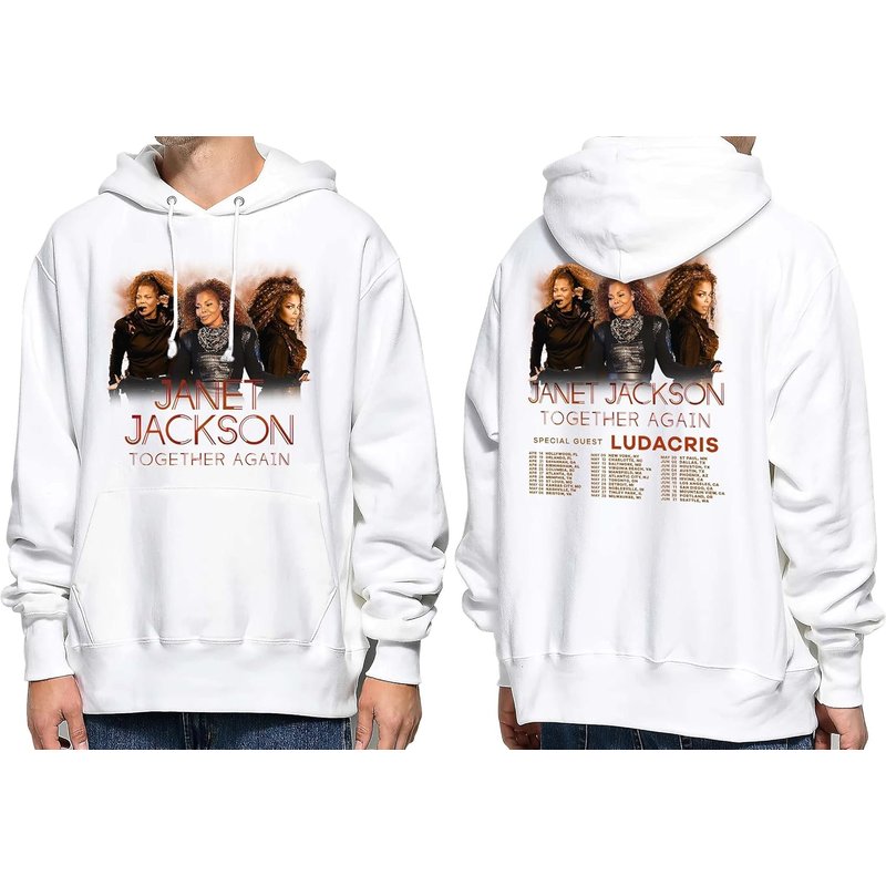 Janet Jackson Shirt, Unisex Hoodie, Together Again North American Tour Dates 2023 Shirt