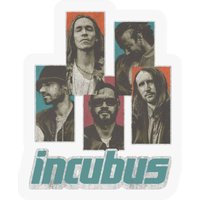 Incubus - The Band Unisex Stickers