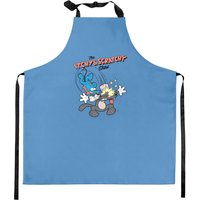 Funny The Simpsons Itchy & Scratchy Hammer Kitchen Aprons, Holiday Vacation Kitchen Aprons