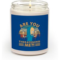 Beavis And Butthead Scented Candles, Beavis Are You Threatening Me Vintage Scented Candles — Bougies parfumées