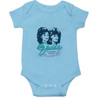 The Judds Wynonna Naomi Vintage Style Crewneck Short Sleeve Cream Onesies