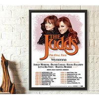 The Judds Final Tour 2023 Poster, Final Tour Poster